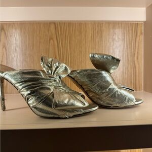 Charlotte Olympia heels with bow accents